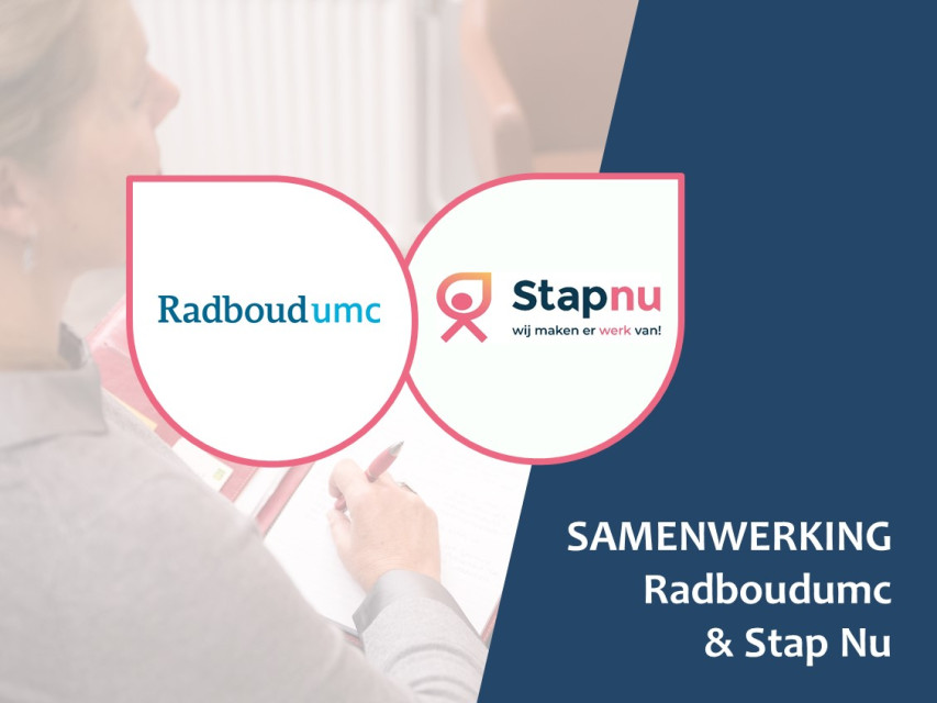 Samenwerking Radboudumc & Stap Nu